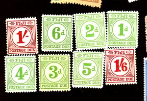 FIJI #J12-19 MINT FVF OG LH J17 HR Cat $168