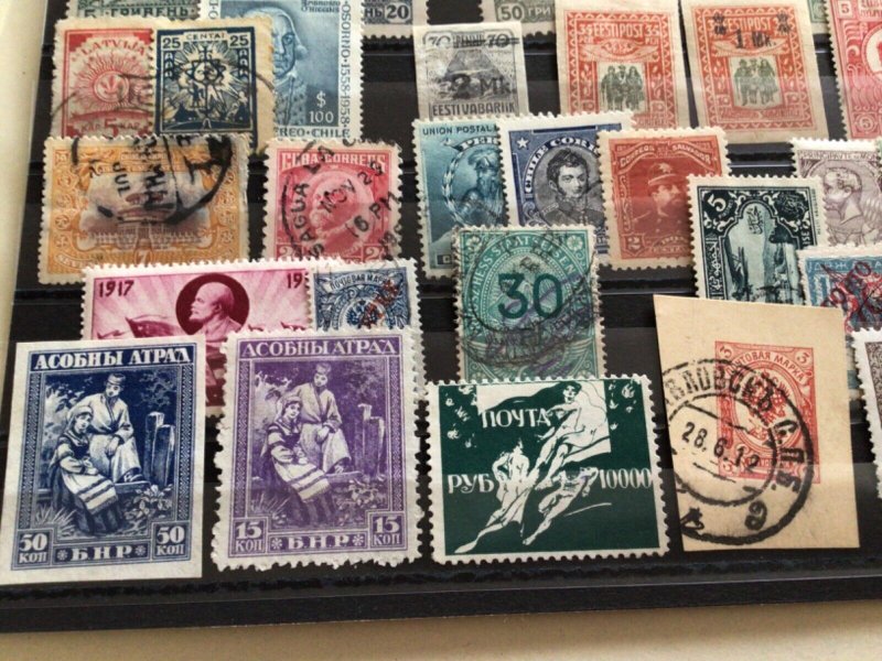 Worldwide interesting collection mounted mint and used postage stamps A11739