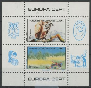 Turkish Republic of Northern Cyprus #127 Unused Souvenir Sheet (Europa)