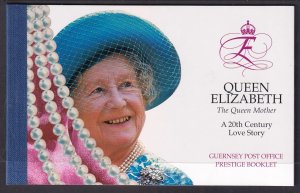 Guernsey 673a-679b Queen Mother Booklet MNH VF