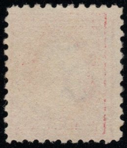 U.S. #425 Used F-VF SOTN Hand Cancel w/ Upside-Down Date 