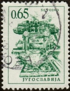 Yugoslavia 838 - Used - 65p Generator (1966) (cv $0.80)