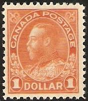 Canada 1911-25 King George V Scott 104-122 MNH all have extra fine centering.