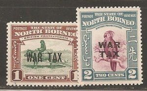 North Borneo SC MR1-2 Mint, Never Hinged