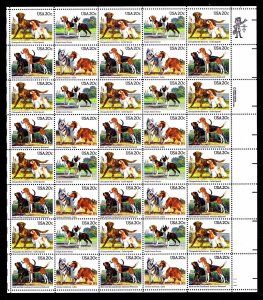 2508-2511 Sheet of 40 MNH XF - Whales*  (actual PN #6364)