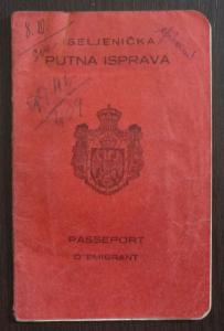 YUGOSLAVIA-EARLY GOOD DOCUMENT-REVENUE STAMPS R! serbia canada austria J19