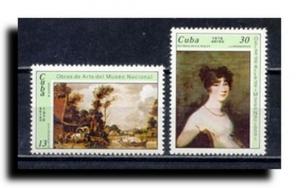 Cuba-Airmails Scott #C273-C274