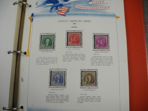 US, Amazing Mint  Stamp Collection in Lindner pages, mounted on White Ace pages