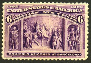 U.S. #235 MINT OG LH