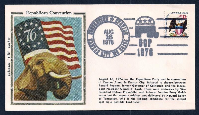 UNITED STATES Republican Convention 1976 Colorano