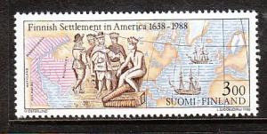 Finland Ship and Map 768 MNH VF