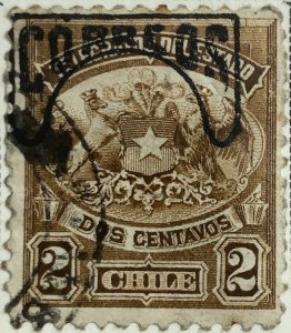 AlexStamps CHILE #62 VF Used 