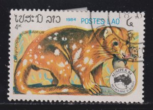 Laos 596 Marsupials 1984
