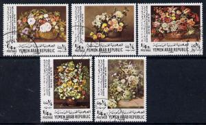 Yemen - Republic 1970 Anniversary of Revolution (Flowers)...