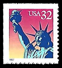 PCBstamps   US #3122E Bk Sgl. 32c Statue of Liberty, MNH, (22)