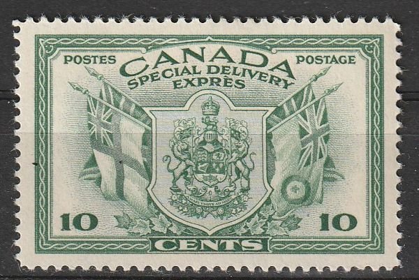 Canada Special Delivery Sc# E10, Mint OG H VF  (~1721)