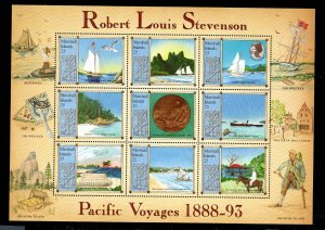 MARSHALL ISLANDS SC# 190 SHEET/9 FVF/MNH