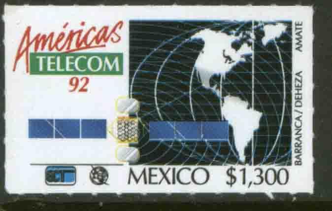 MEXICO 1723, AMERICAS TELECOM. MINT, NH. F-VF.