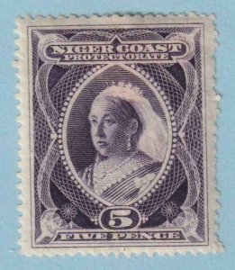 NIGER COAST PROTECTORATE 59  MINT HINGED OG * NO FAULTS EXTRA FINE! - NSB