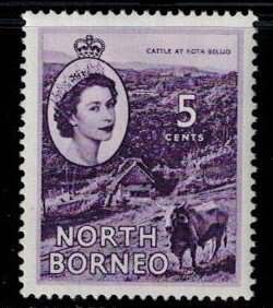 North Borneo 265 MNH VF Bright