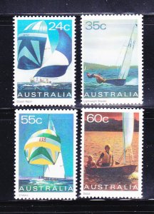 Australia 816-819 Set MNH Boats (D)