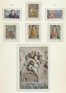 VATICAN - Scott 973-979 - MNH set & S/S  - 1995