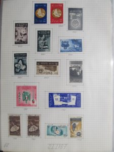 Egypt Stamps 1961-1962 MNH**MH* and Used LR105P28-