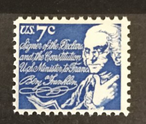U.S. 1972 #1393d, MNH, @ Face=.07