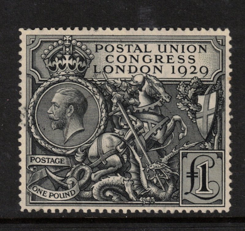 Great Britain #209 (SG #438) Extra Fine Used With Light CDS Cancel