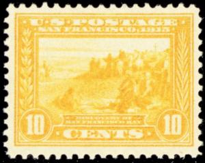 400, Mint VF-XF OG NH 10¢ Pan-Pac With PFC Certificate - Stuart Katz