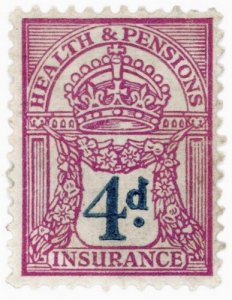 (I.B) George V Revenue : Health & Pensions Insurance 4d