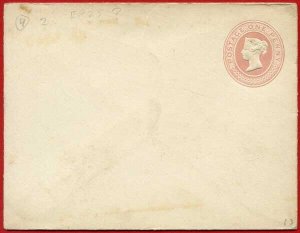 EP30 QV 1d Pink Envelope Size H Mint