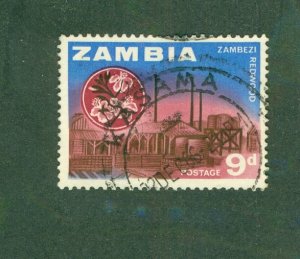 ZAMBIA 10 USED BIN $0.50