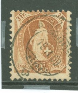 Switzerland #88a  Single