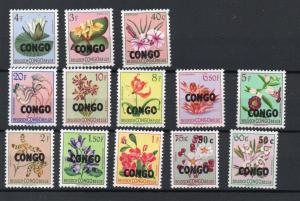 Congo - Democratic Republic 326-338 MNH