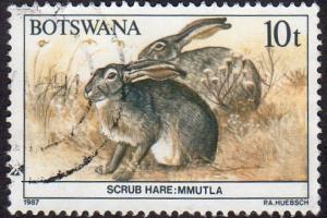 Botswana 411 - Used - 10t Scrub Hare (1987)