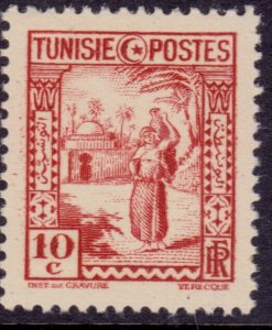 Tunisia, 1931, Carrying Water, 10c, MNH**