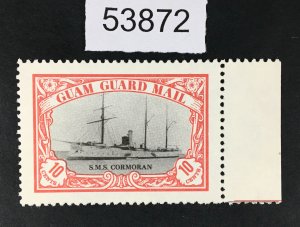 US STAMPS GUAM GUARD MAIL 10c MINT OG NH LOT #53872