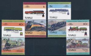 [63578] Tuvalu 1984 Railway Train Eisenbahn Chemin de Fer  MNH