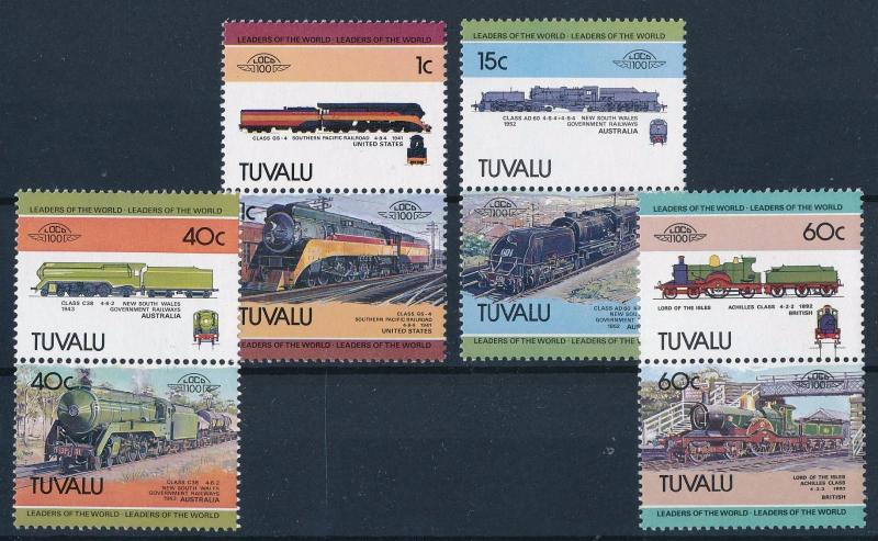 [63578] Tuvalu 1984 Railway Train Eisenbahn Chemin de Fer  MNH