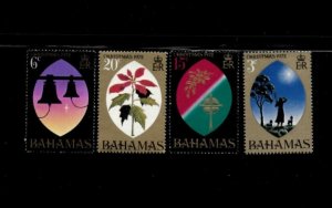 Bahamas 1971 - Christmas 1972  - Set of 4 Stamps  - Scott #339-42 - MNH