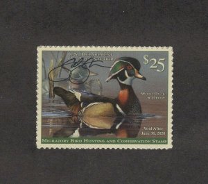 RW86 - Federal Duck Stamp. Single. A/S  MNH.OG. #02 RW86AS
