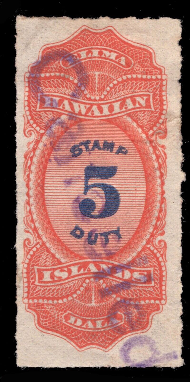 US Stamps Hawaii R4 Revenue Used LOT 83739* United States, Revenues