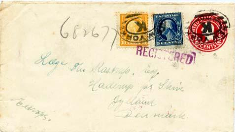 United States Washington Franklins 5c and 10c Washington Franklin on 2c Washi...