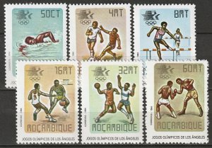 Mozambique 1984 Sc 896-901 set MNH**