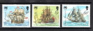 ST HELENA MNH VF Sailing ships with signatures - Australian Bicentennial