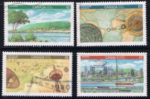 Canada #1404-7 VF Montreal 350th Anniversary