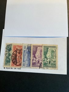 Switzerland Stamp #181-5 used
