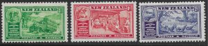 New Zealand #218-222 Mint Light Hinged. Chamber of Commerce Empire Conference