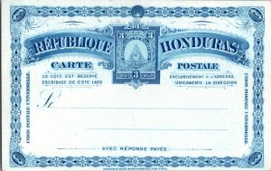 Honduras, Worldwide Government Postal Card